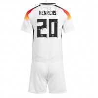 Deutschland Benjamin Henrichs #20 Fußballbekleidung Heimtrikot Kinder EM 2024 Kurzarm (+ kurze hosen)